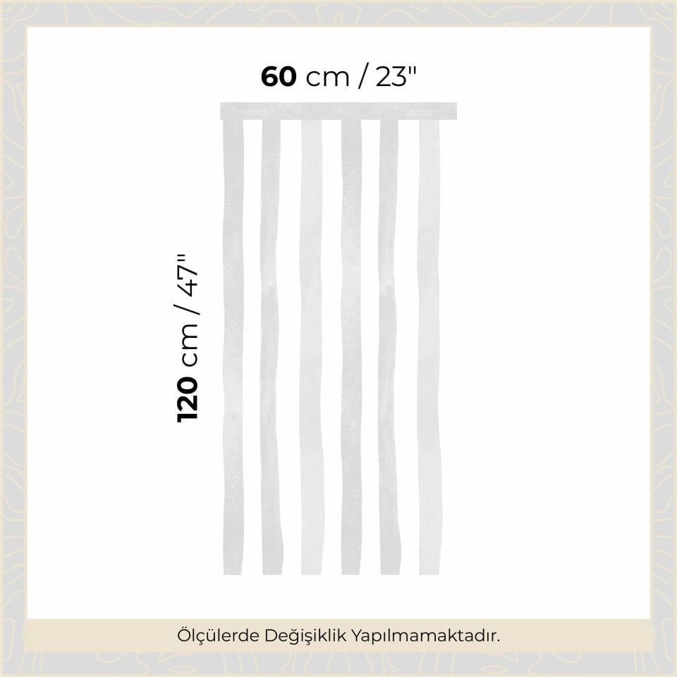 Sulu Boya Çizgiler Panel Sticker Gri