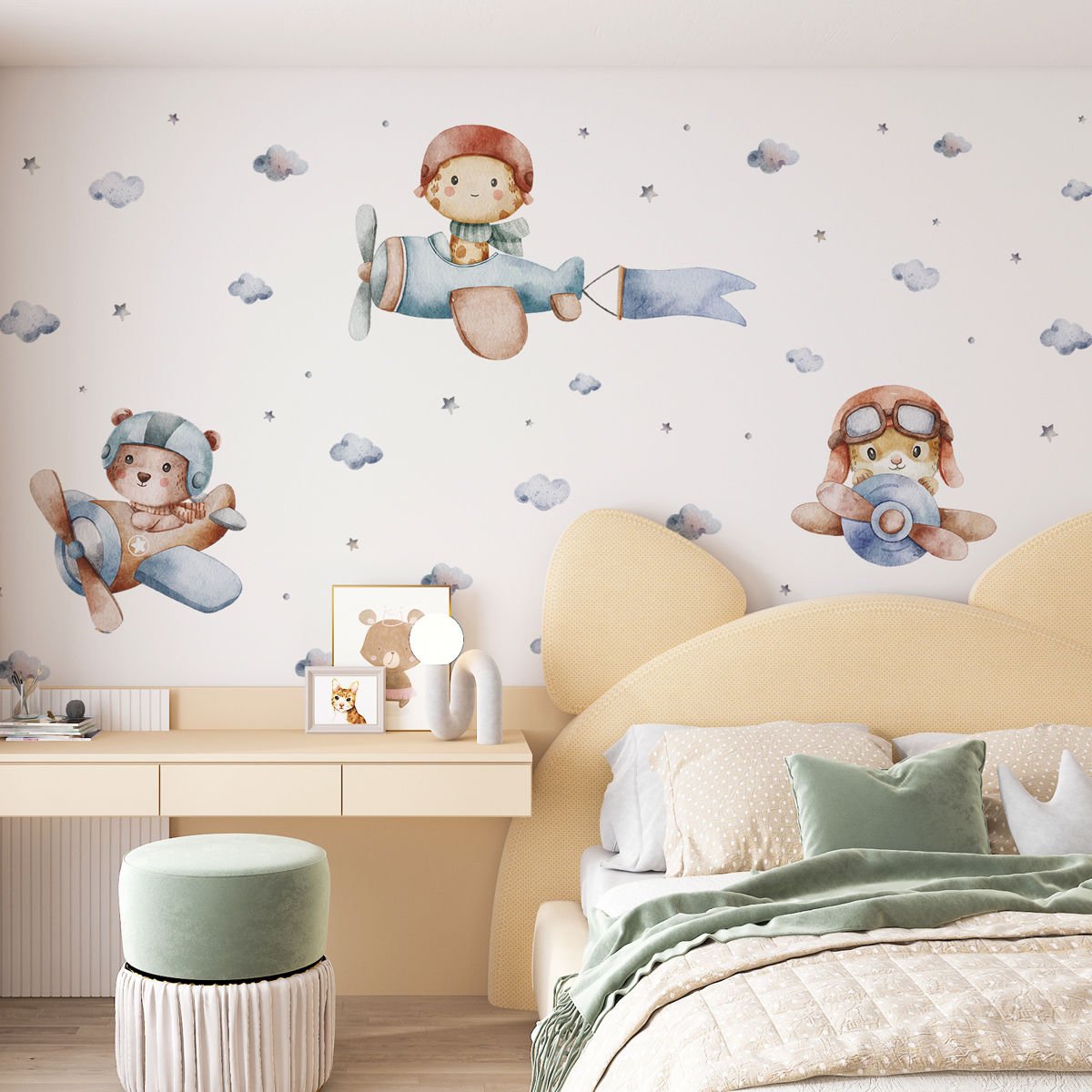 Minik Pilotlar Sticker