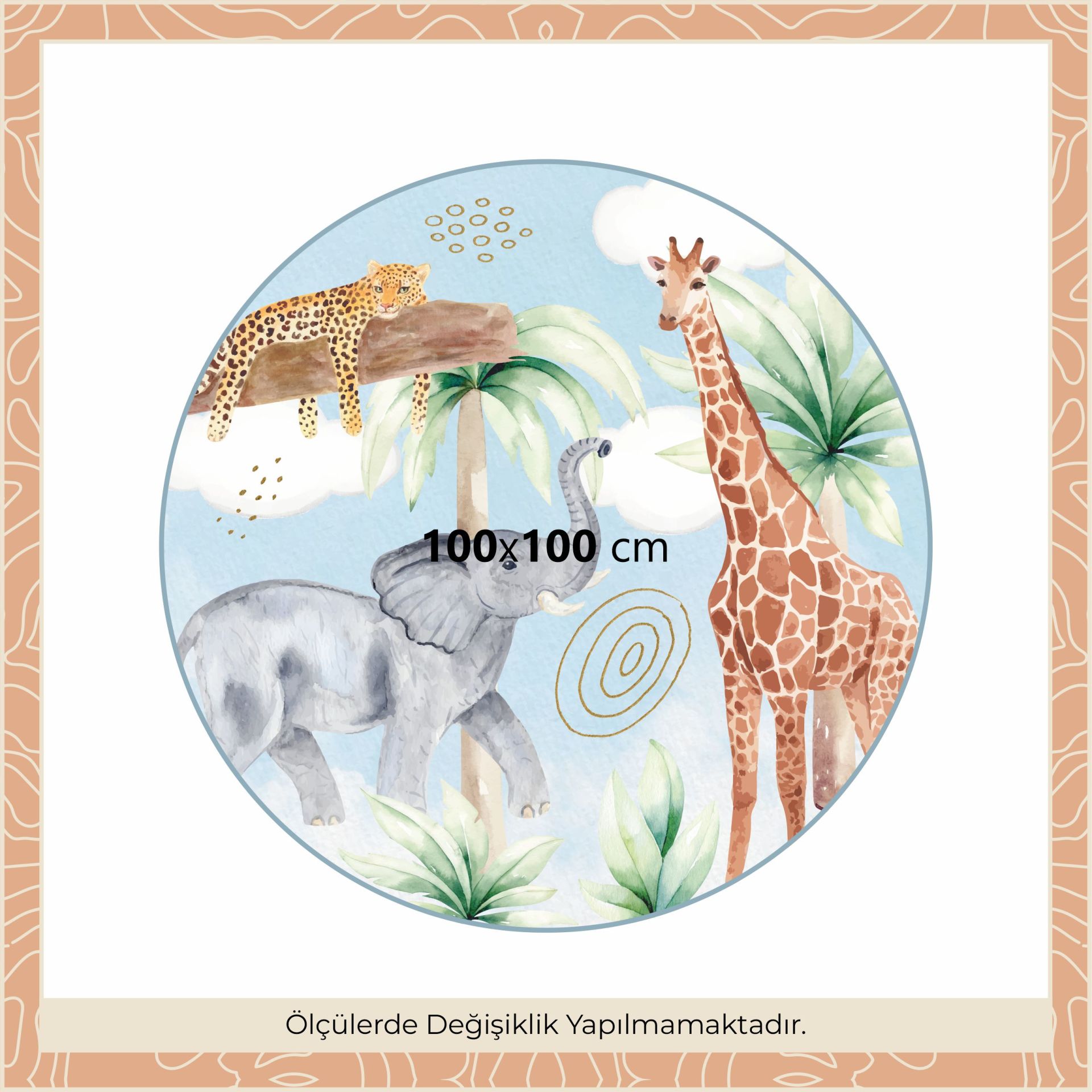 Circle Sticker Setleri 3 - Çerçeveli