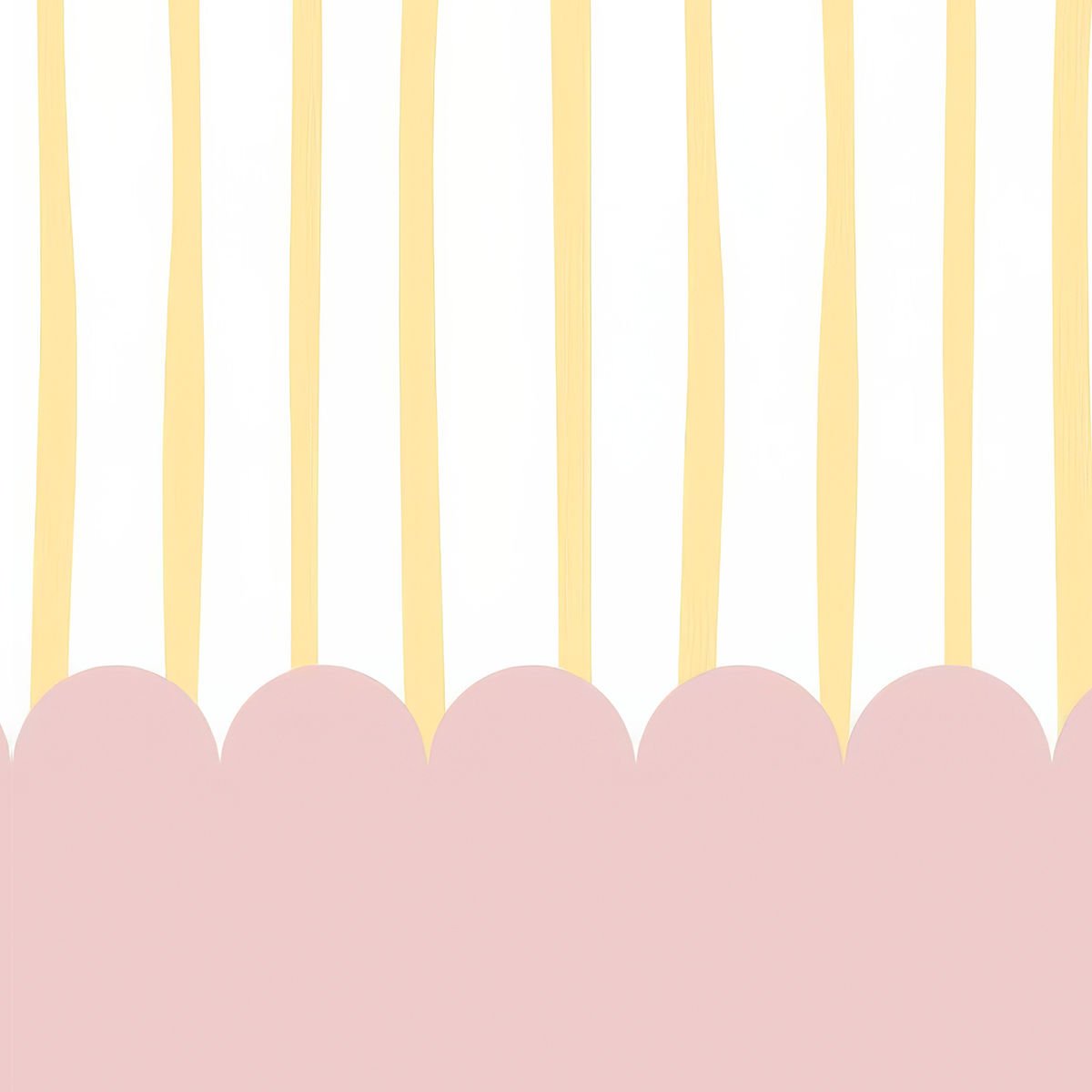 Fırfırlar ve Çizgiler Pembe Duvar Kağıdı