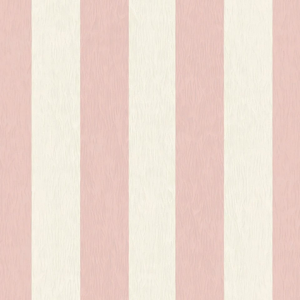 Kalın Çizgiler Pembe Duvar Kağıdı