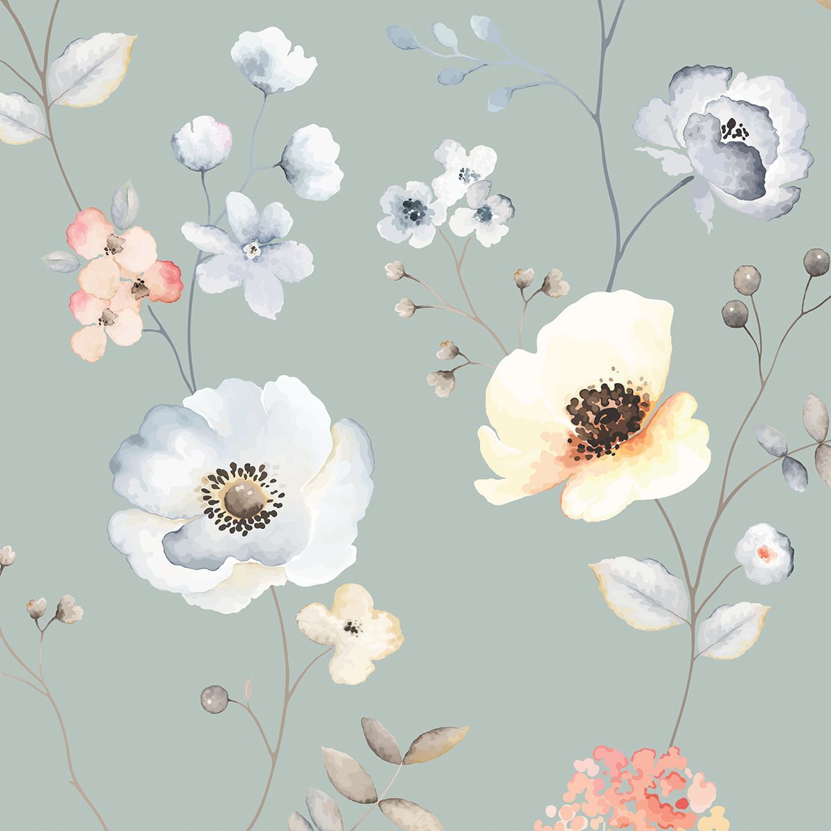 Bahar Çiçekleri 1 Duvar Kağıdı