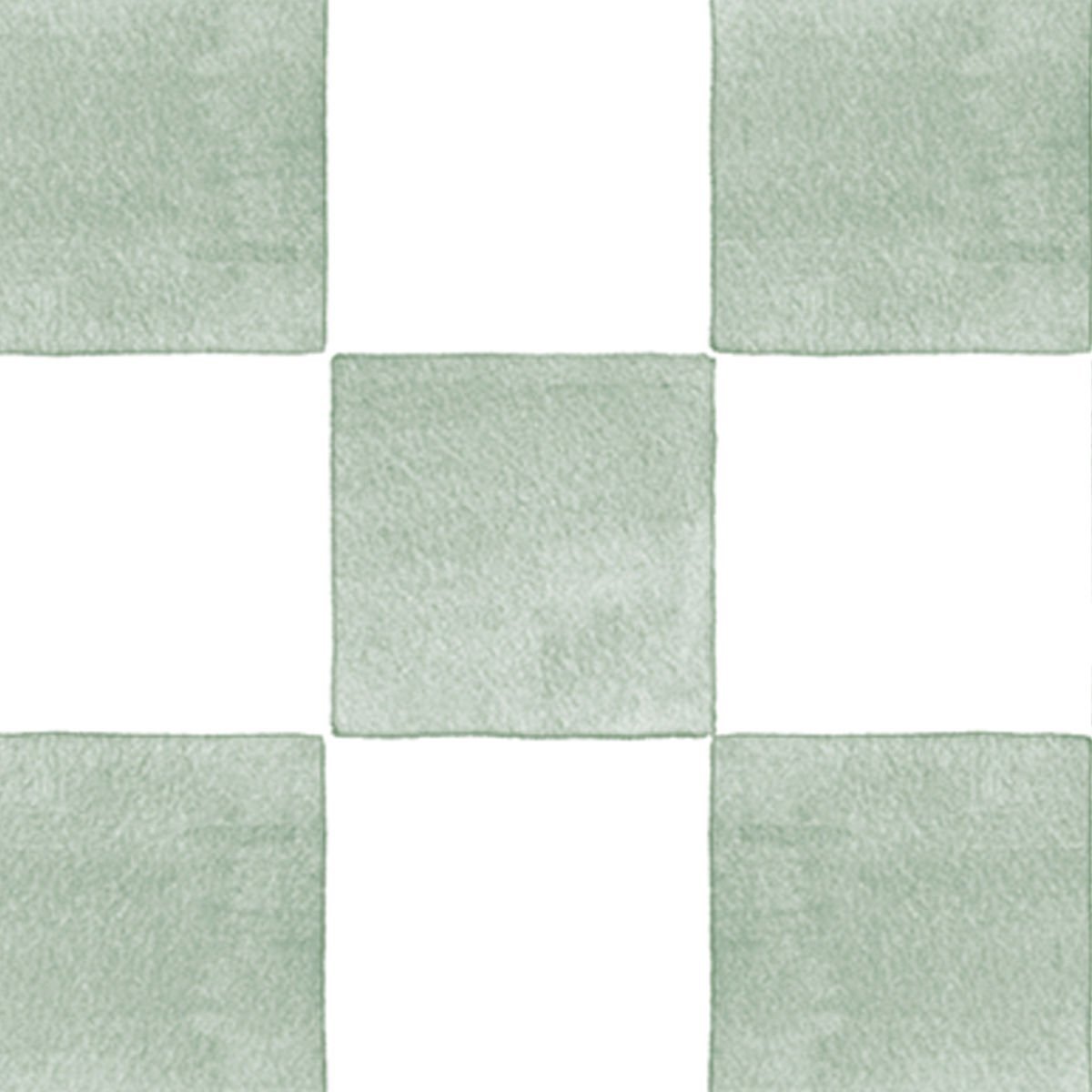 Yeşil Damalı Desen Duvar Kağıdı