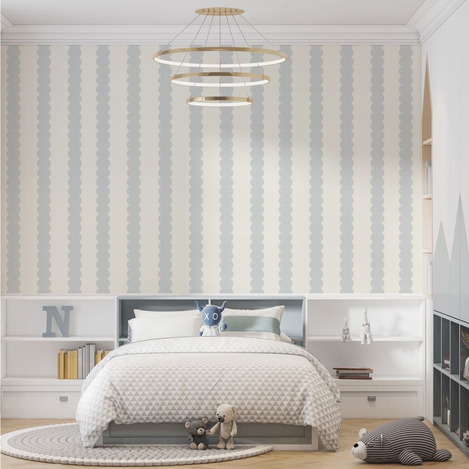 Bombeli Çizgiler Duvar Kağıdı