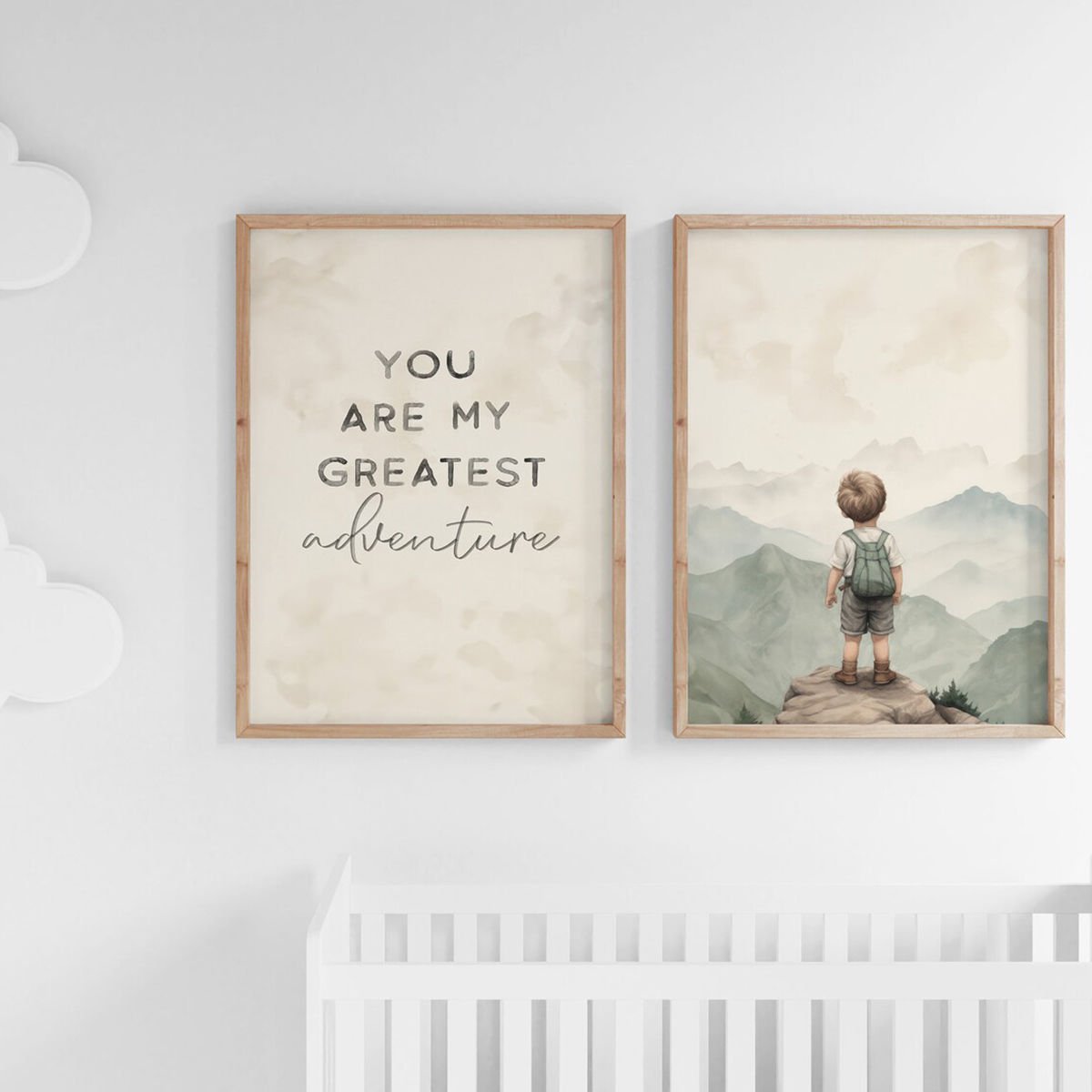 Maceracı Çocuk Dekor Tablolar 21x30 cm (A4 Ebadı) - Askısız Tablo