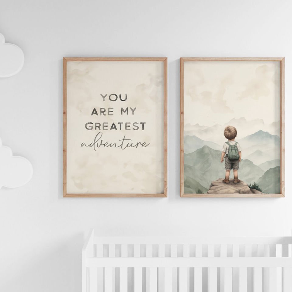 Maceracı Çocuk Dekor Tablolar 21x30 cm (A4 Ebadı) - Askısız Tablo