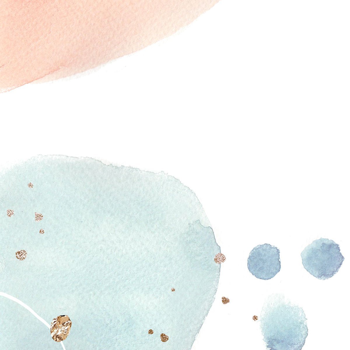 Soyut Sulu Boya Şekiller Duvar Kağıdı