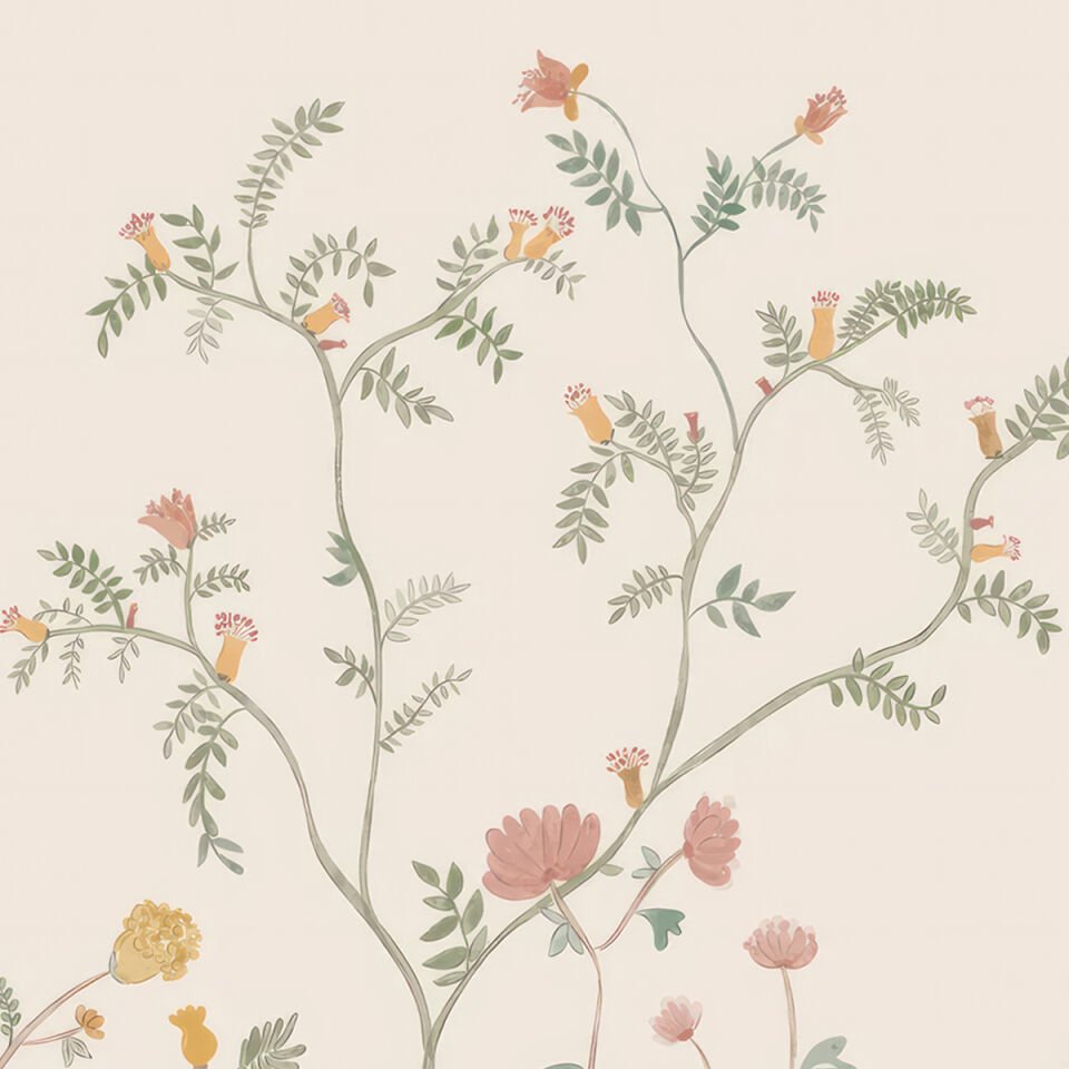 Pastel Ağaçlar Duvar Kağıdı