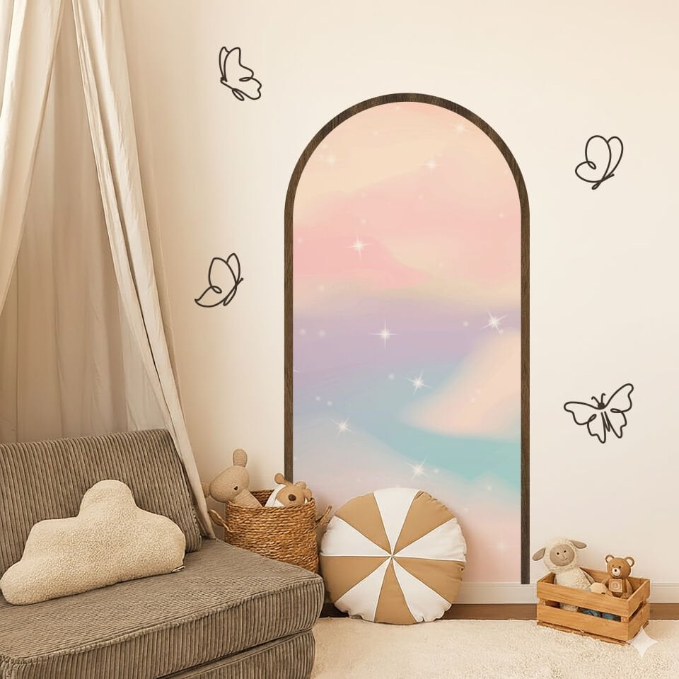 Arch Düz Ahşap Çıta