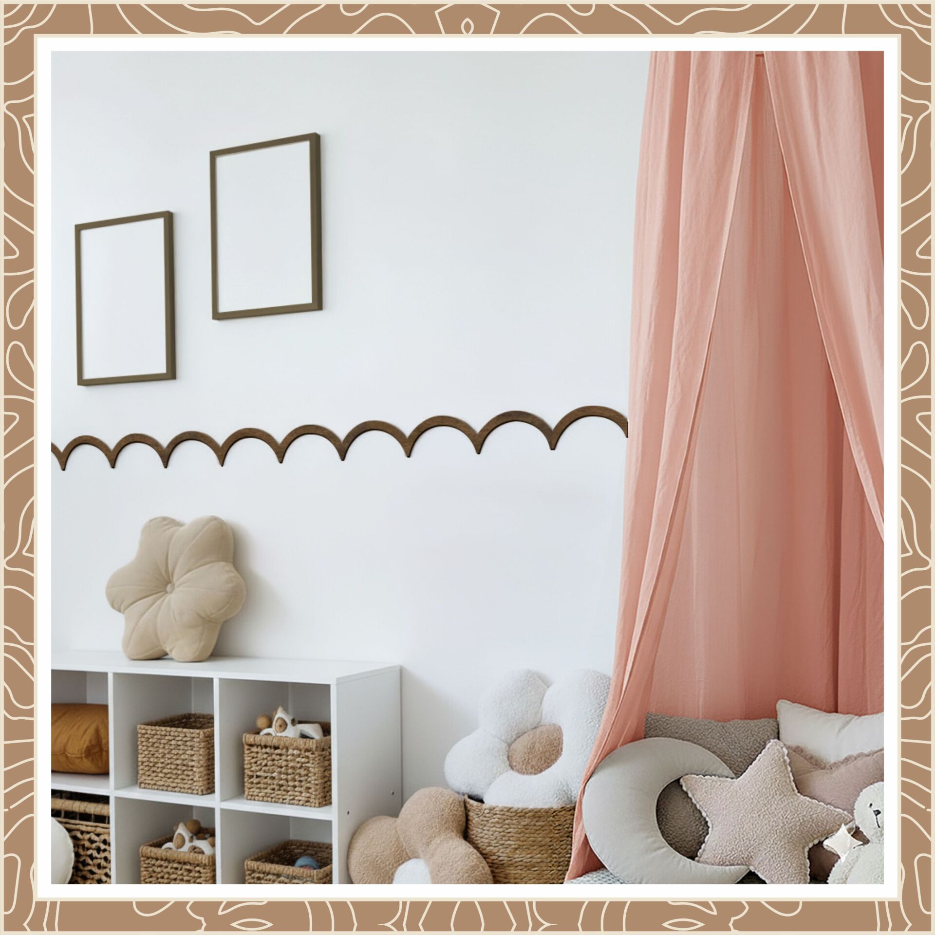 Dalgalı Ahşap Çıta