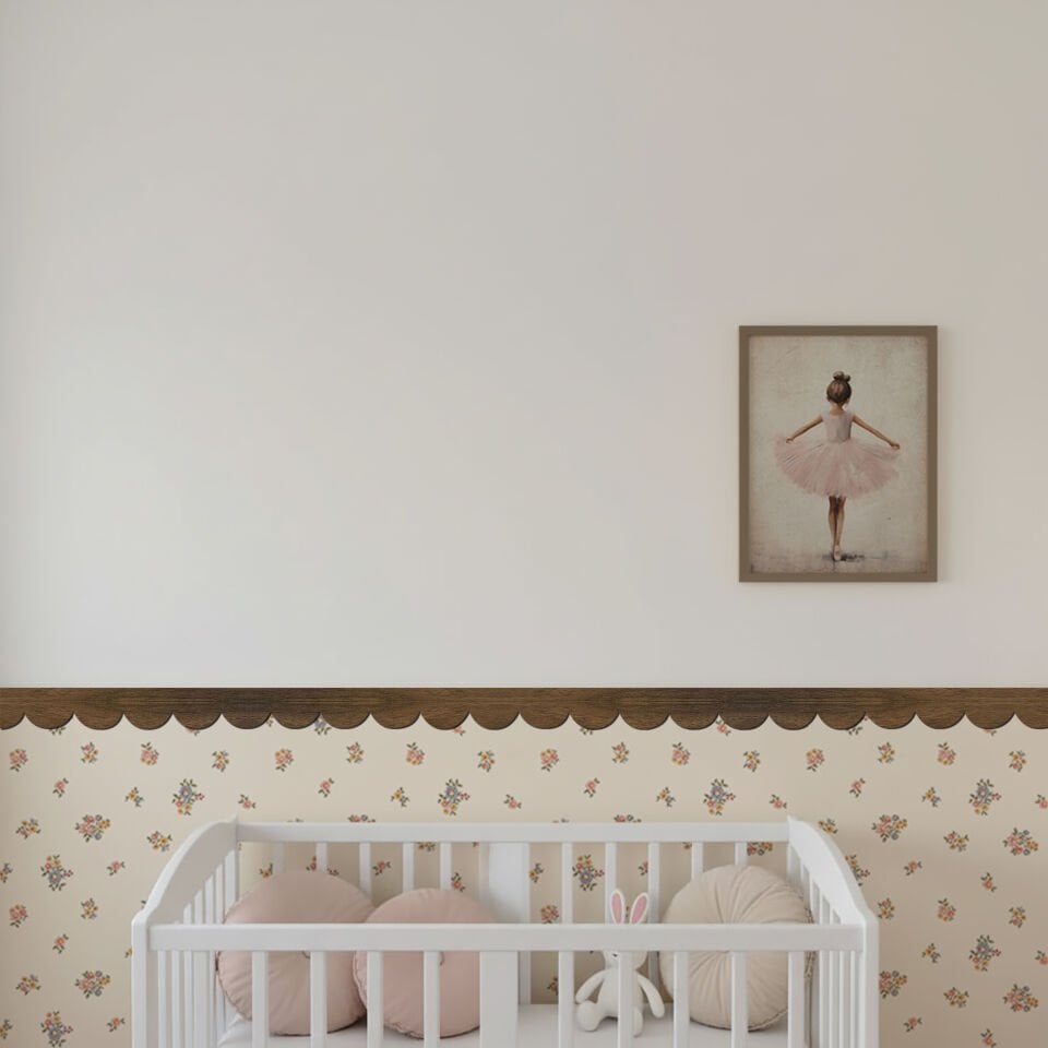 Kalın Dalgalı Ahşap Çıta