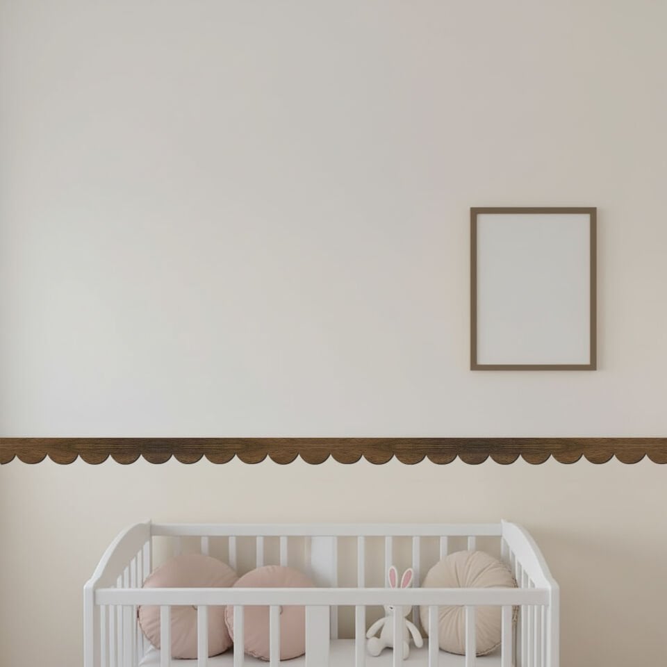 Kalın Dalgalı Ahşap Çıta