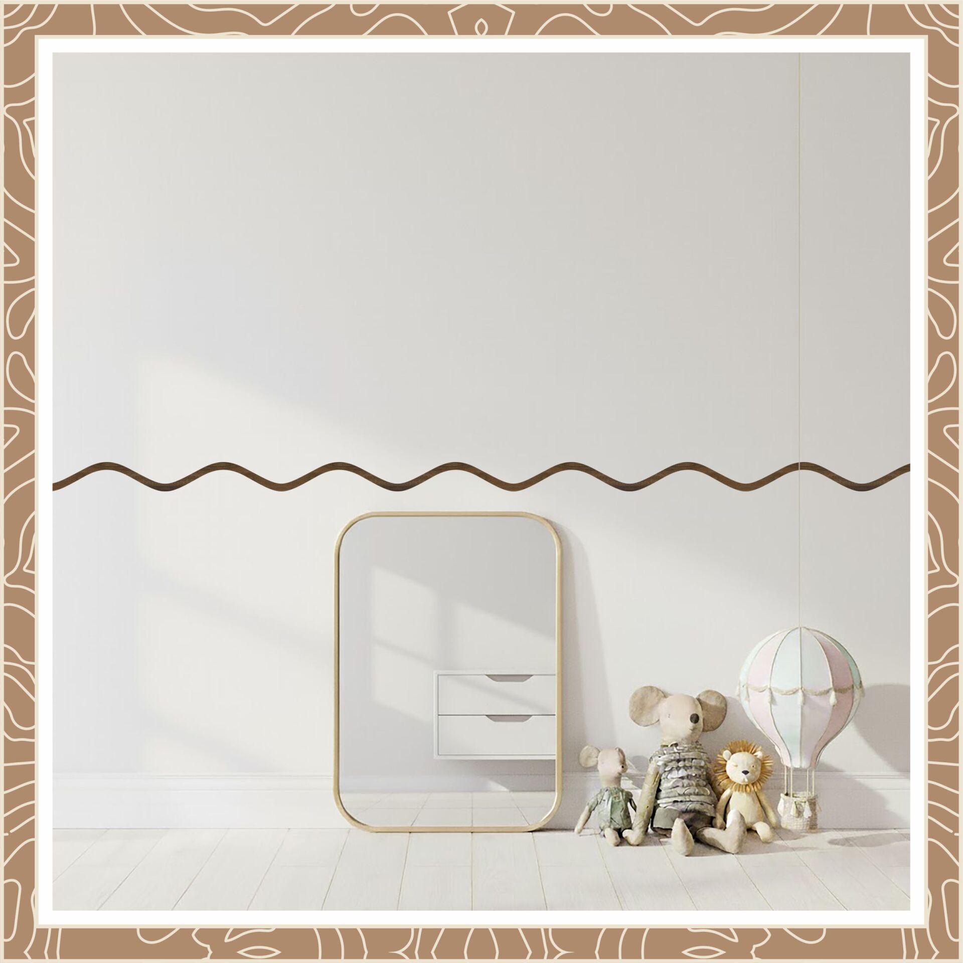 Dalgalı Ahşap Çıta 2