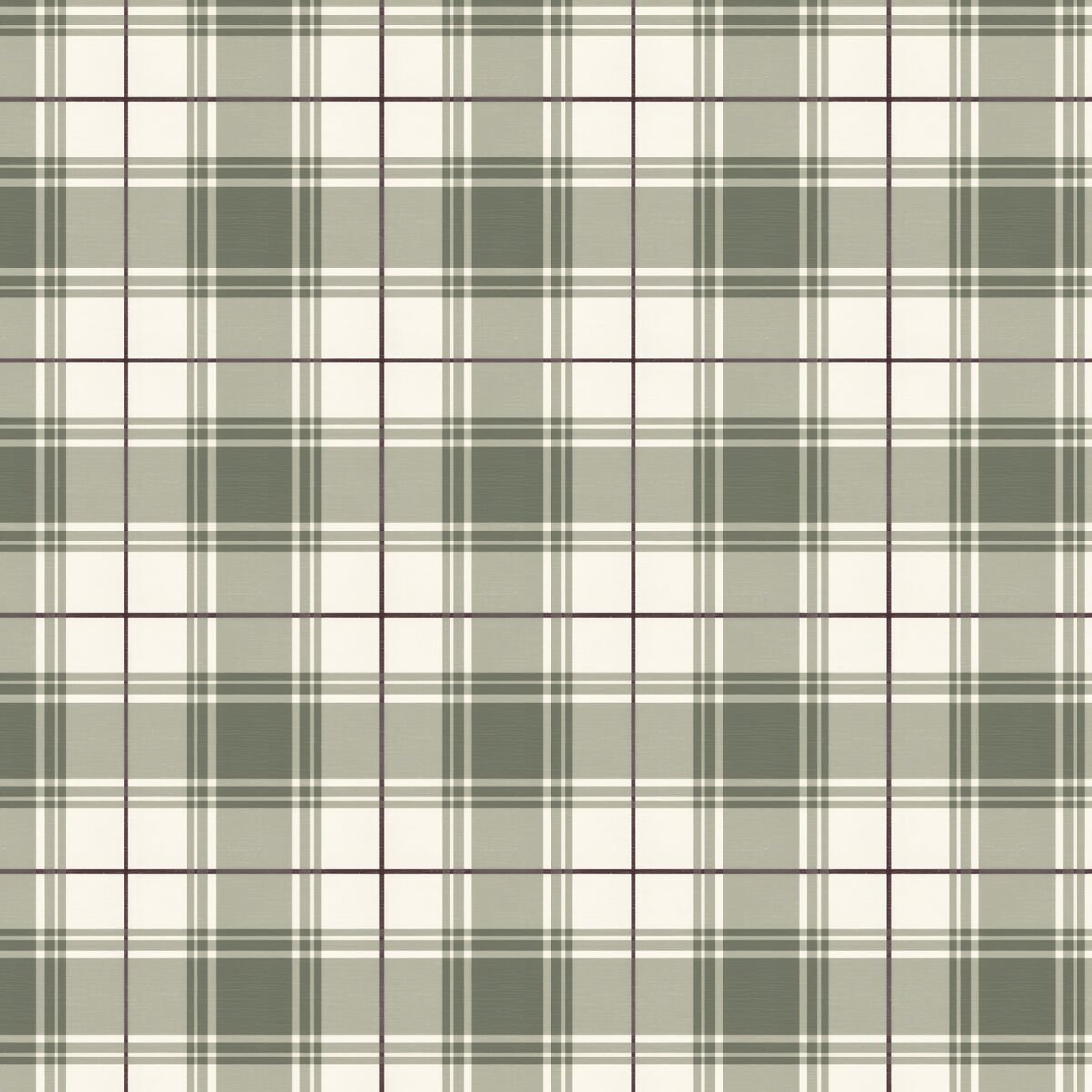 Yeşil Ekose Duvar Kağıdı