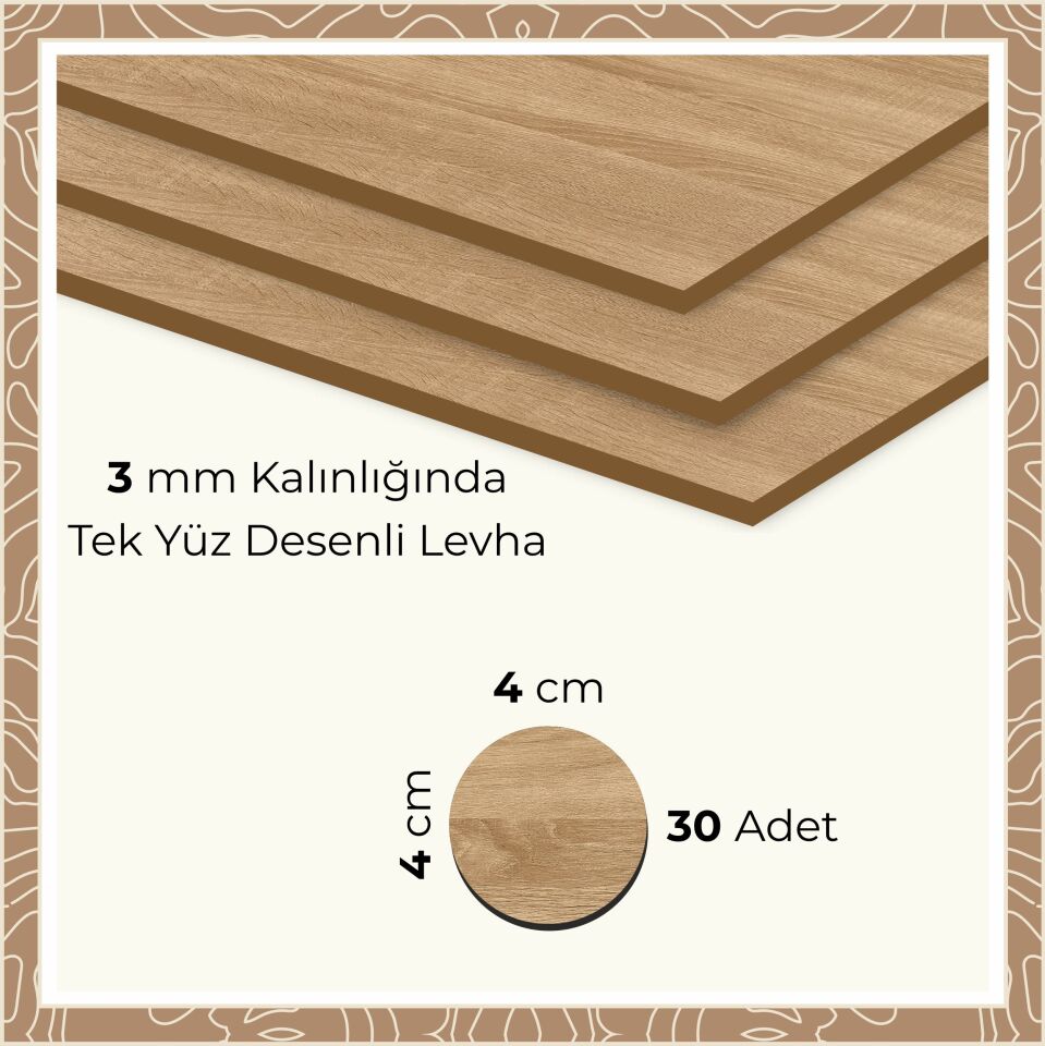 Ahşap Puantiyeler Açık