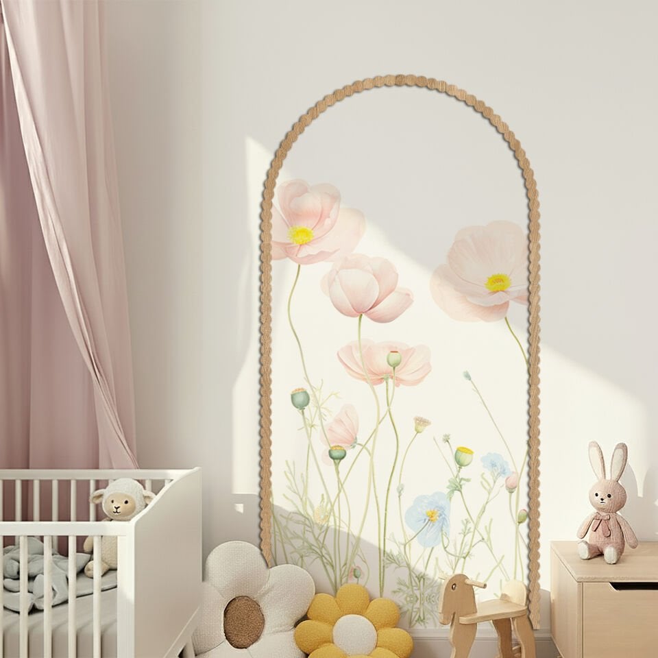 Arch Oval Ahşap Çıta Açık