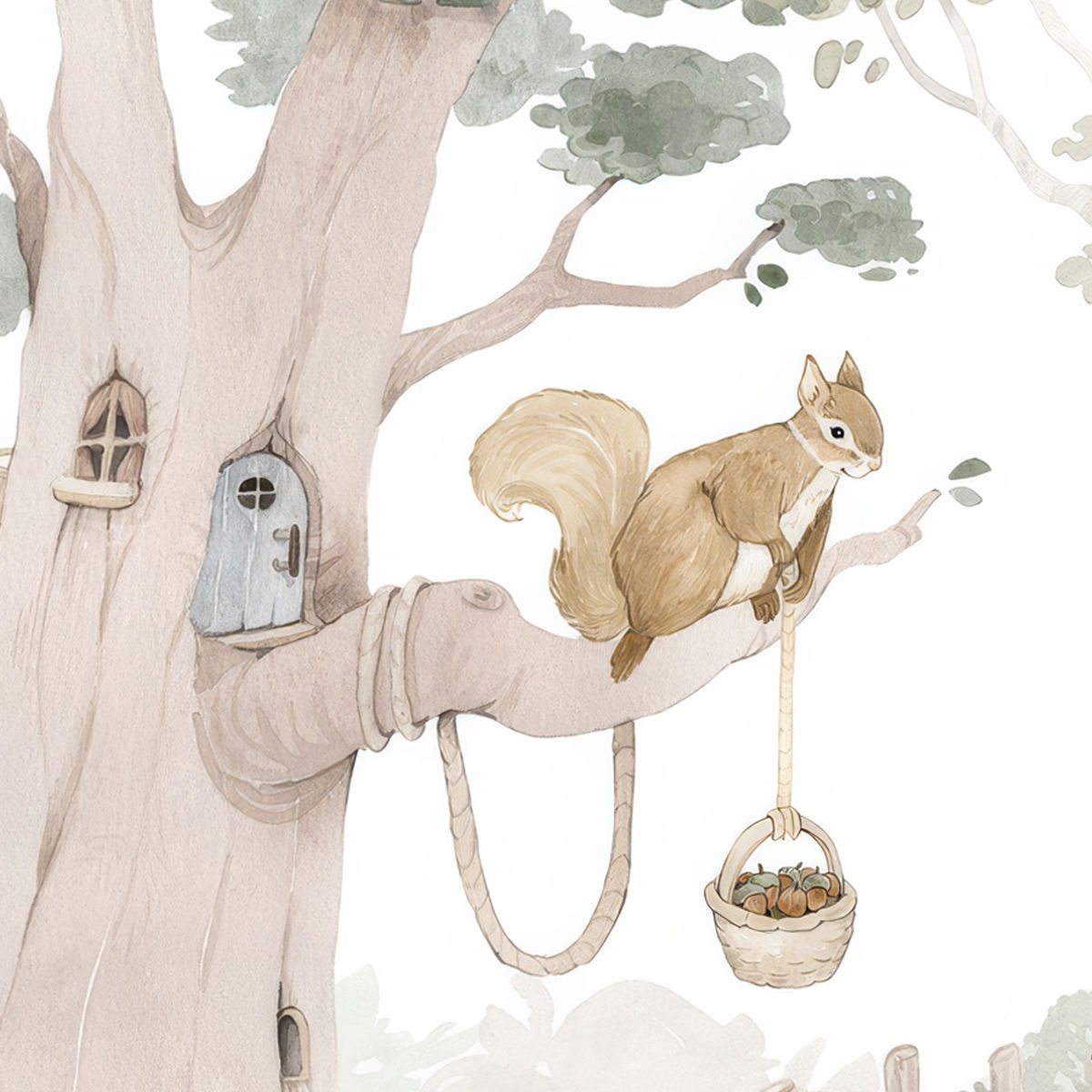 Masal Ormanı 2 (İsme Özel) Duvar Kağıdı