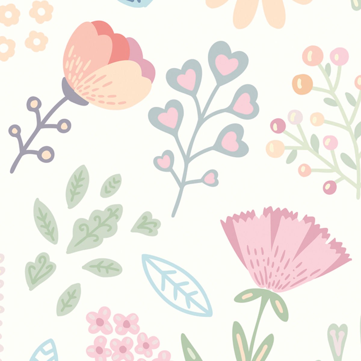 Çiçekli Günler 2 Duvar Kağıdı