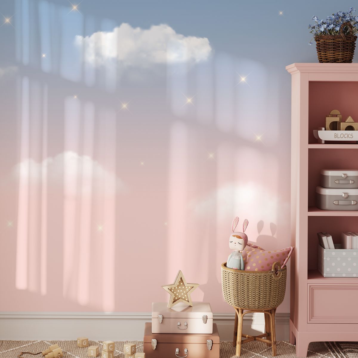 Soft Bulutlu Gökyüzü Duvar Kağıdı