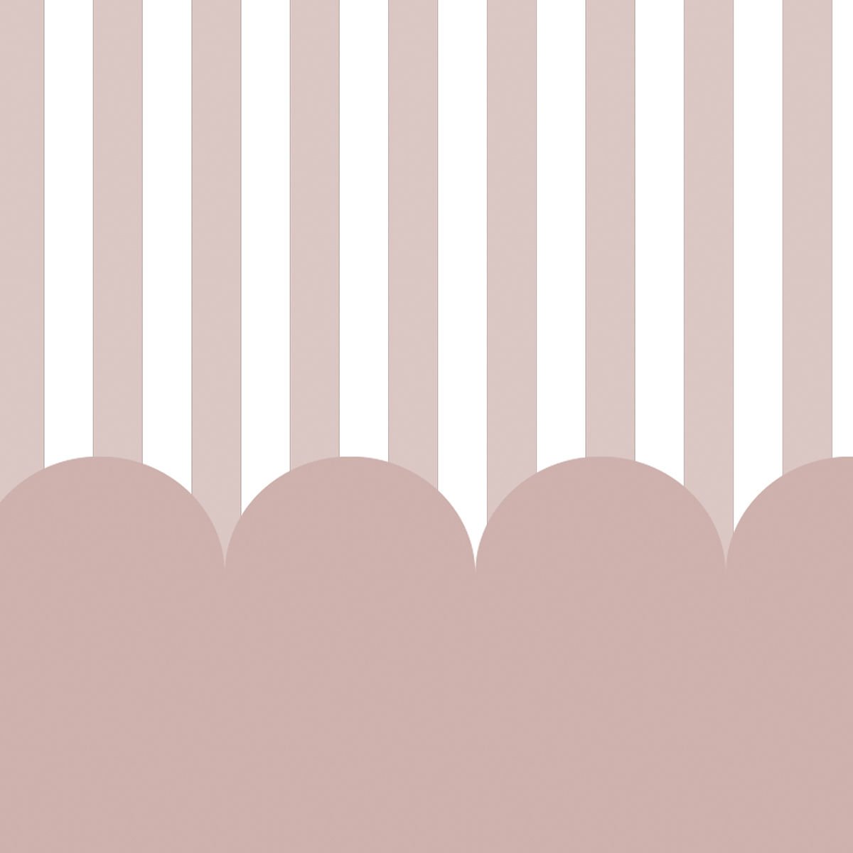 Fırfırlı Çizgiler Duvar Kağıdı