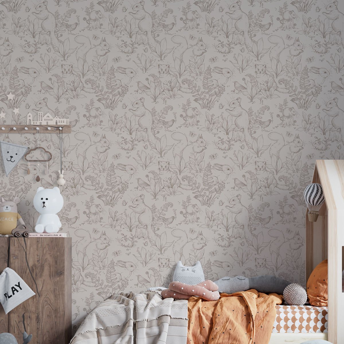 Sincaplı Orman 2 Duvar Kağıdı