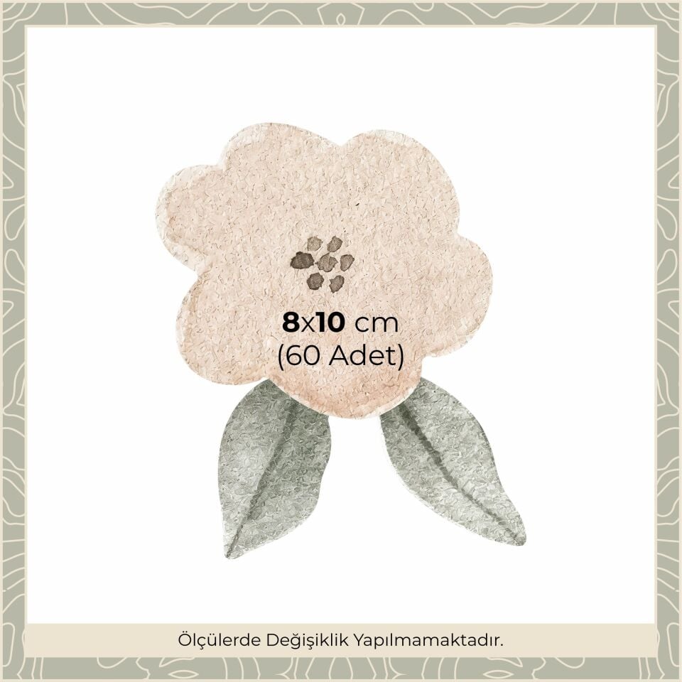 Pastel Bahçe Sticker
