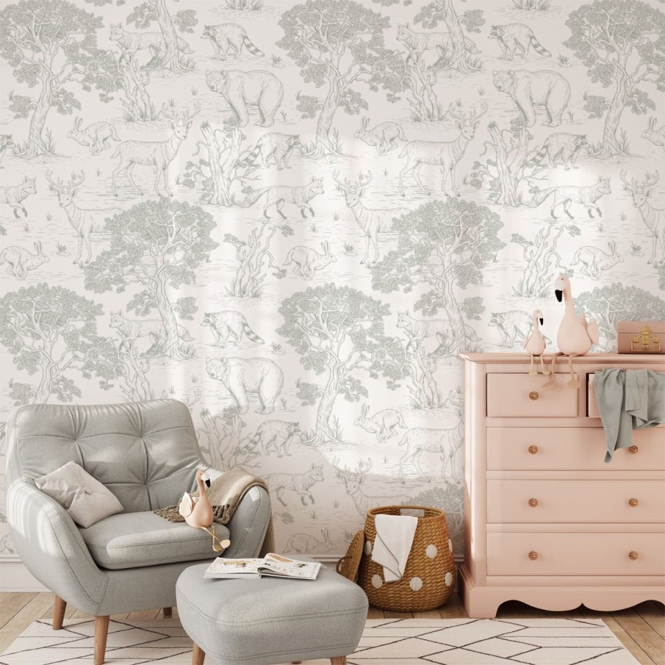 Monokrom Hayvanlar 4 Duvar Kağıdı