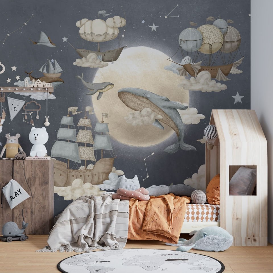 Mutlu Gökyüzü Duvar Kağıdı