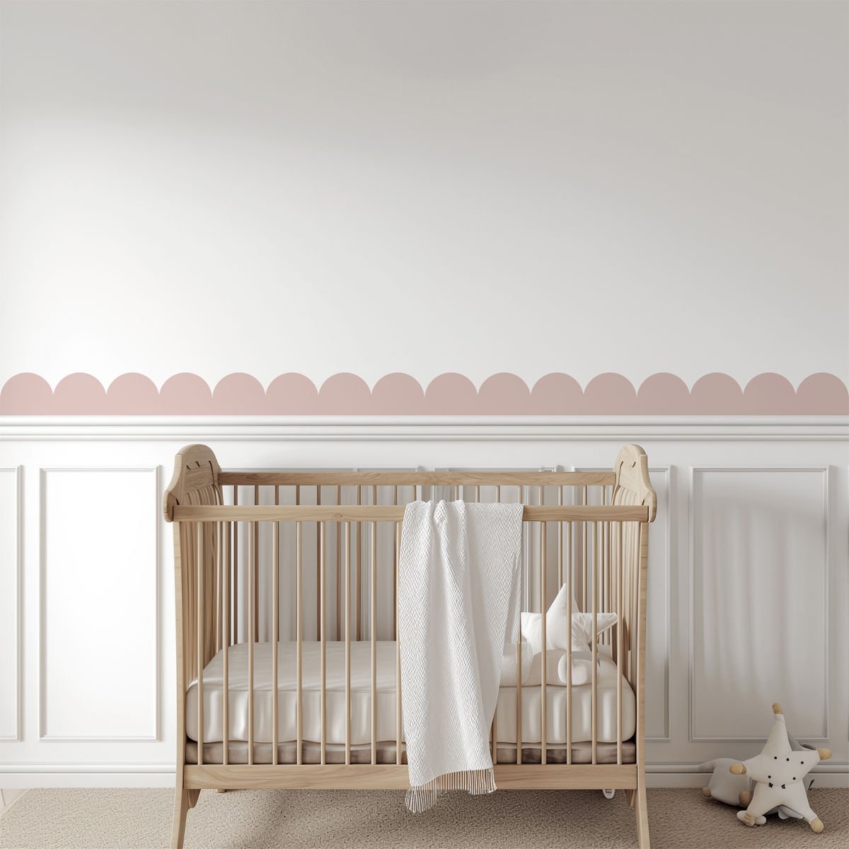 Peel & Stick Mini Panel Sticker Gül Kurusu