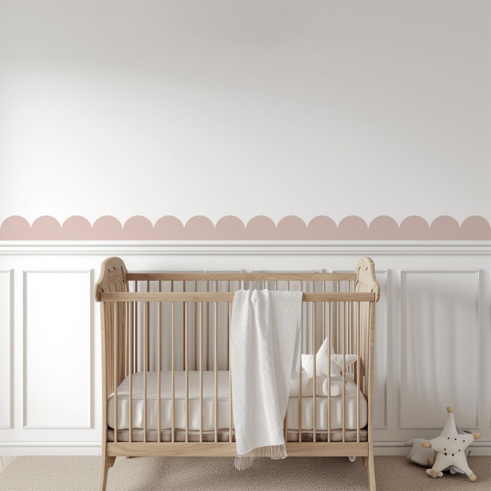 Peel & Stick Mini Panel Sticker Gül Kurusu