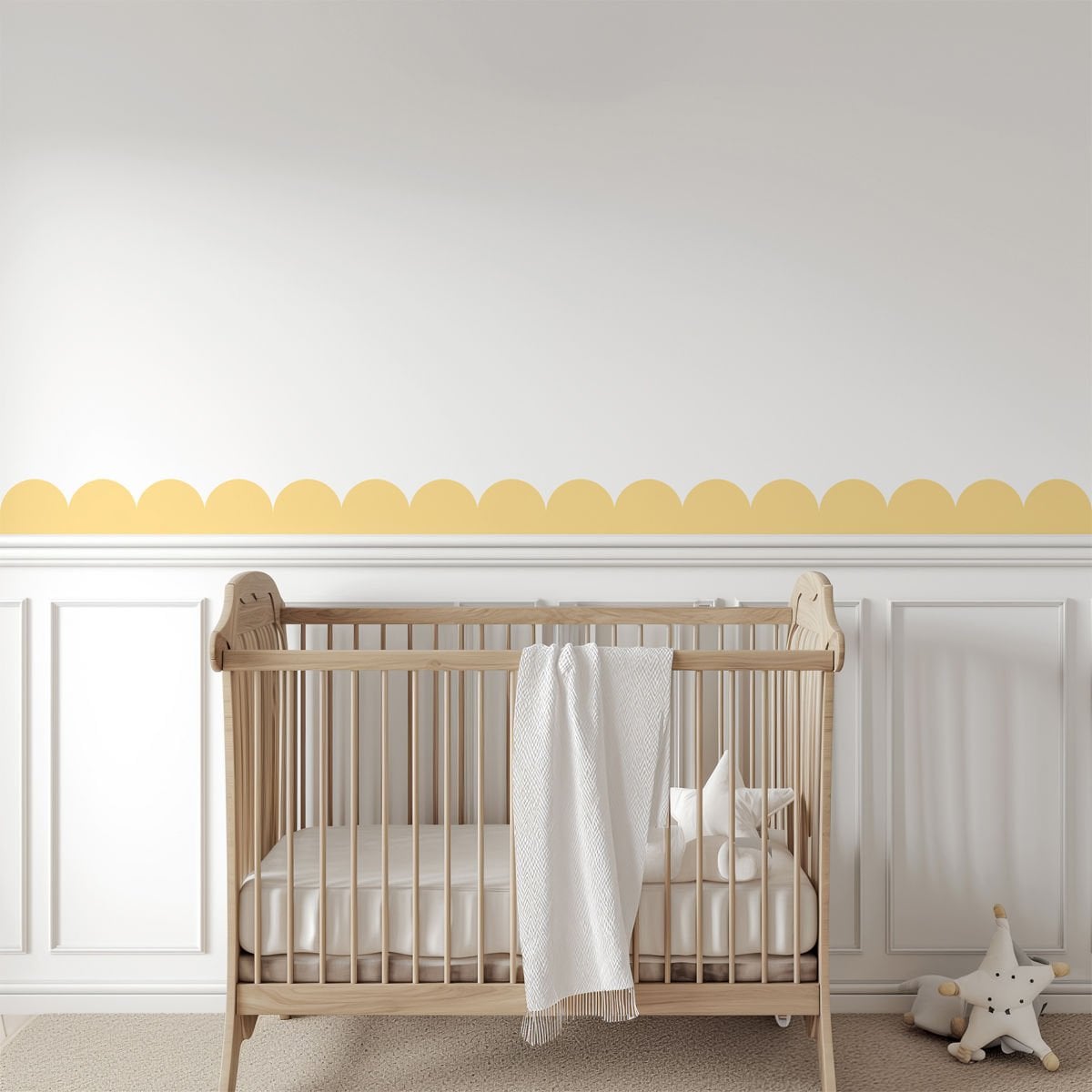 Peel & Stick Mini Panel Sticker Sarı