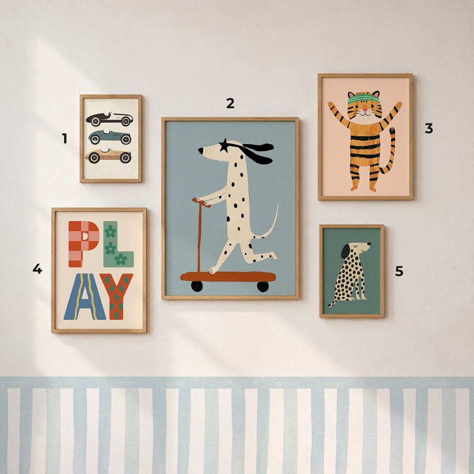 5'li Poster Seti 2 (Çerçevesiz)