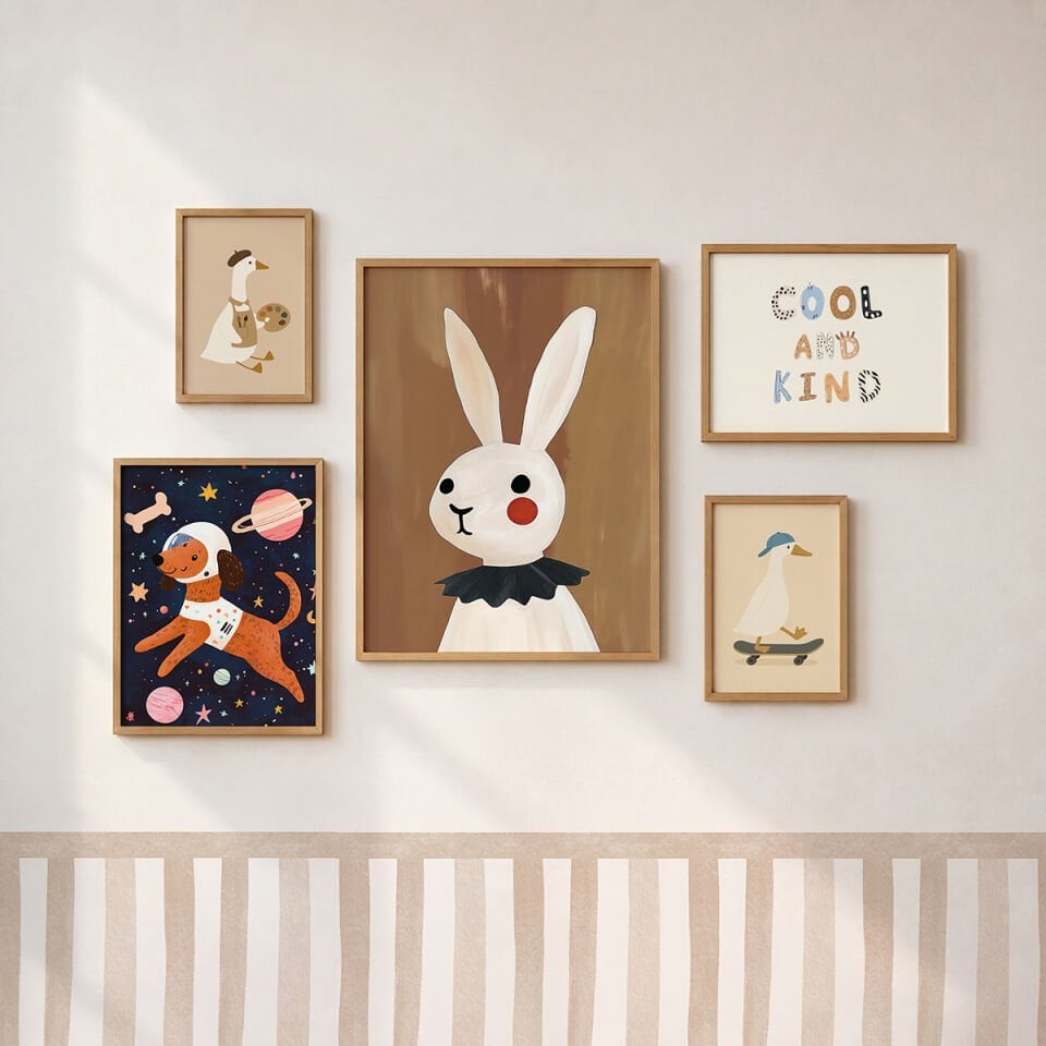 5'li Poster Seti 5 (Çerçevesiz)