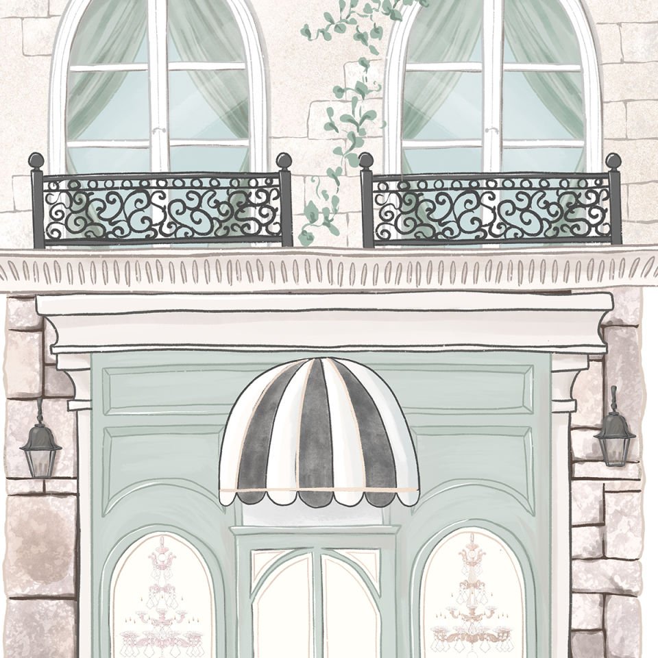 Paris Evleri Duvar Kağıdı