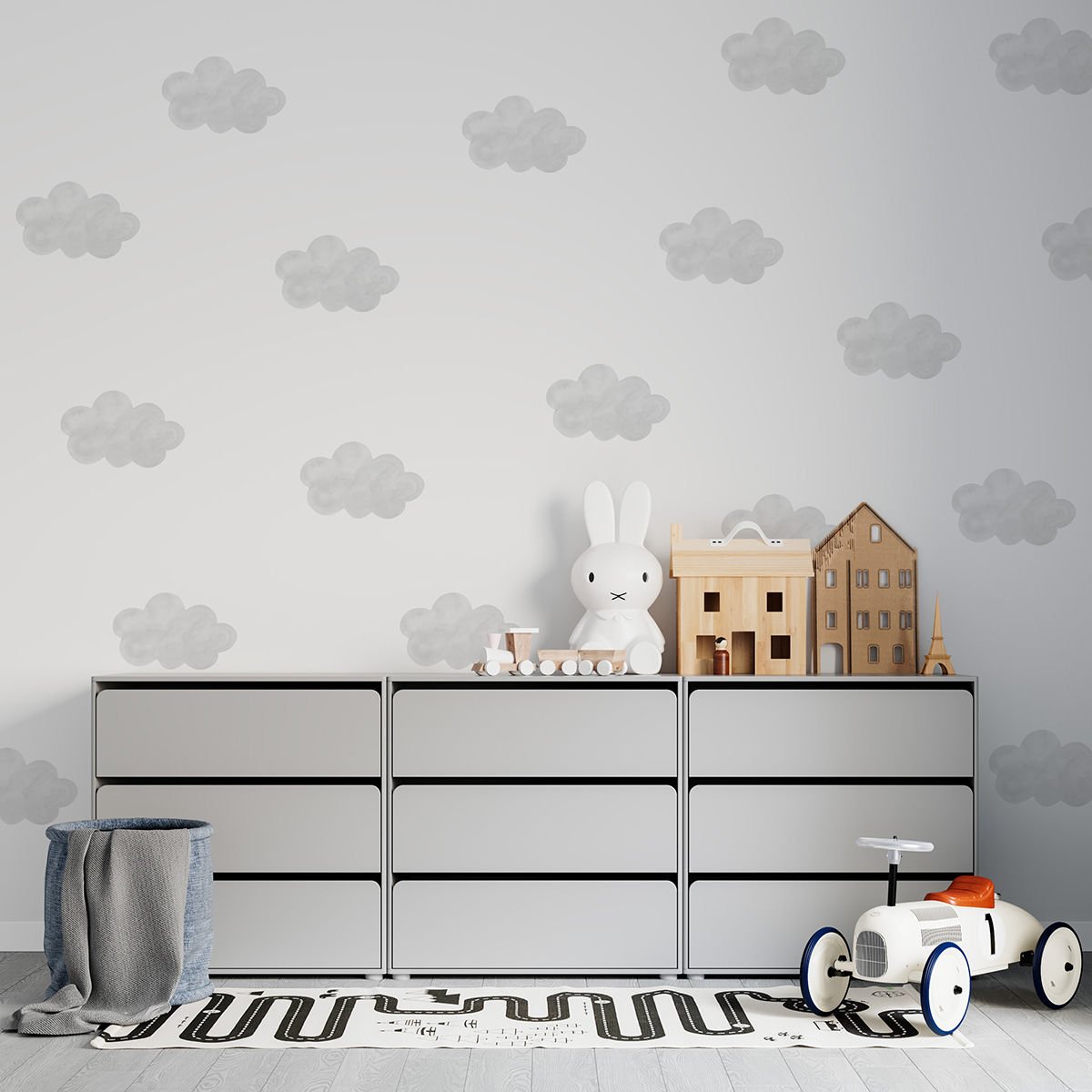 Gri Bulutlar Sticker