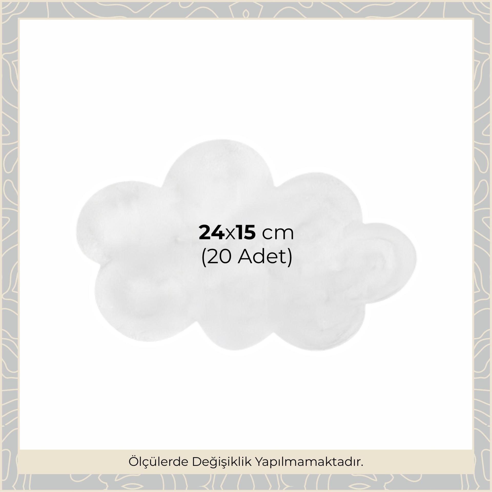 Gri Bulutlar Sticker