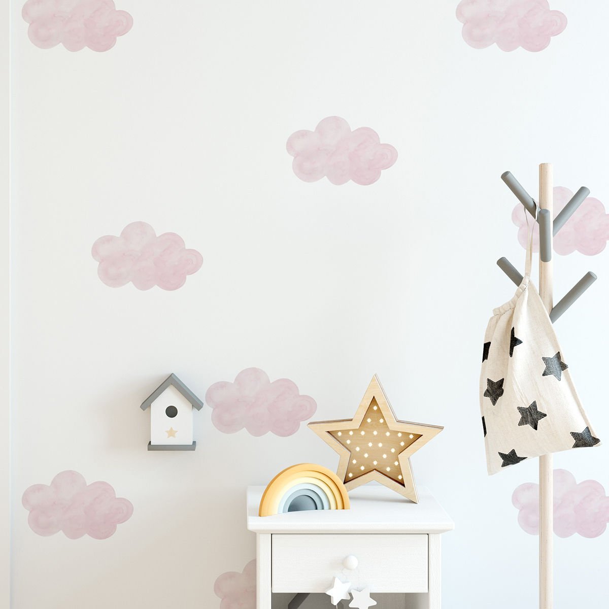 Pembe Bulutlar Sticker