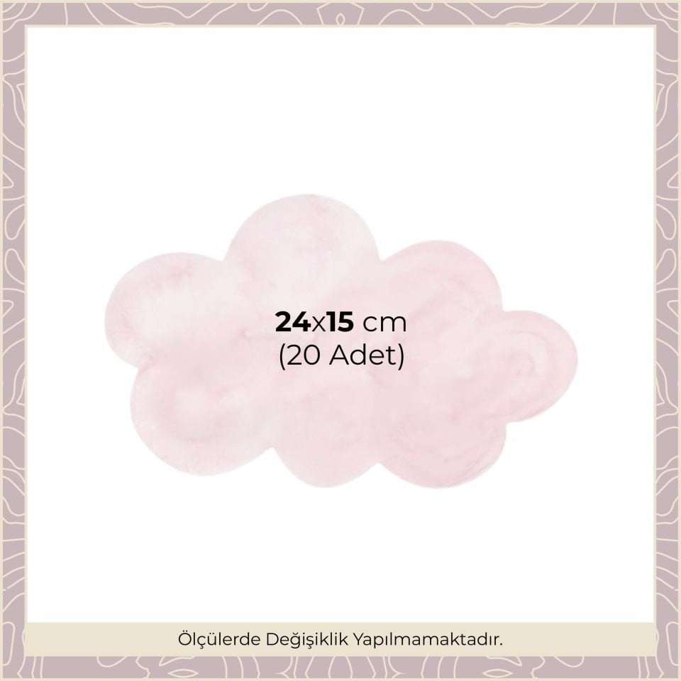 Pembe Bulutlar Sticker
