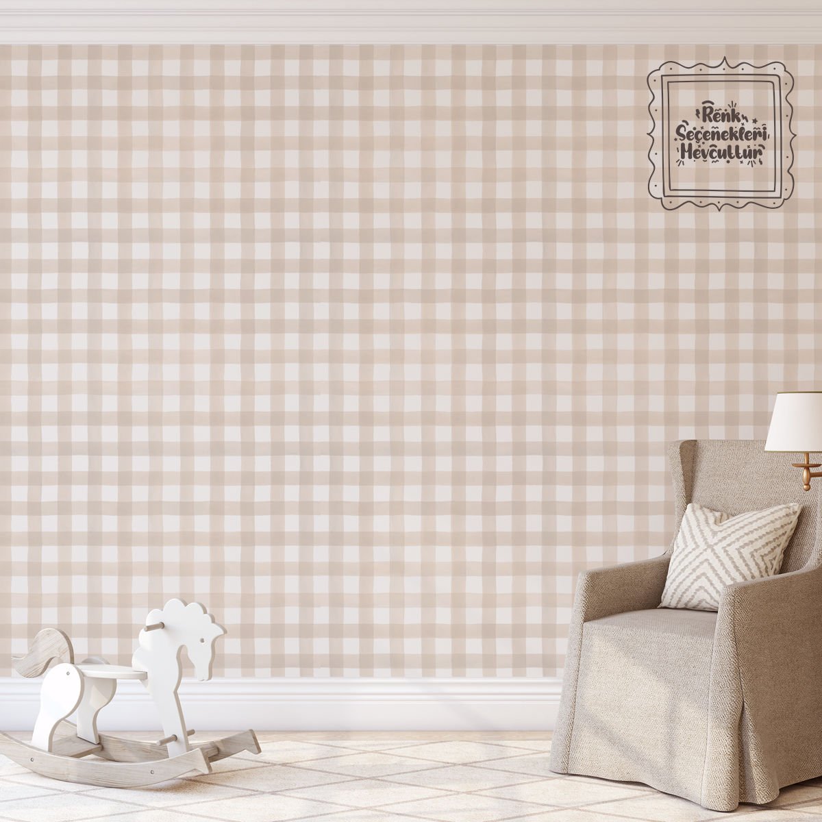 Sulu Boya Kareler Duvar Kağıdı