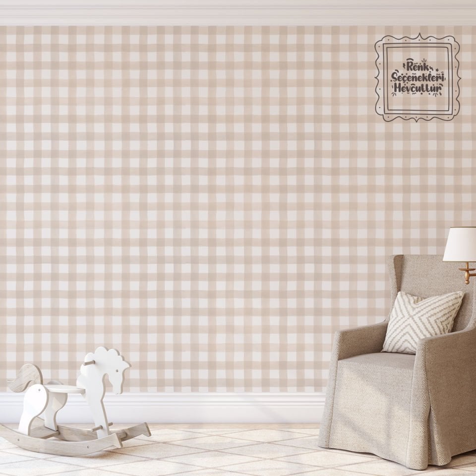 Sulu Boya Kareler Duvar Kağıdı