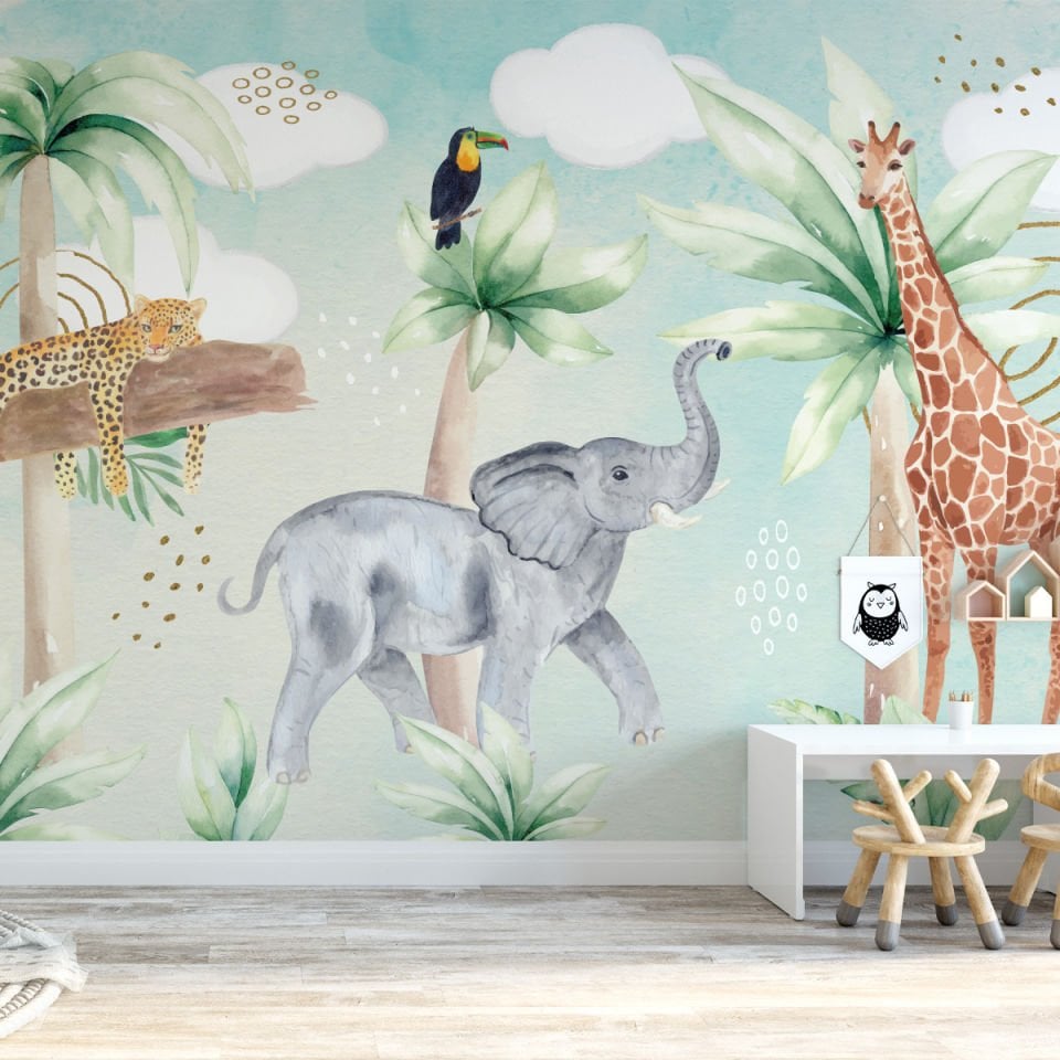 Soft Jungle 1 Duvar Kağıdı