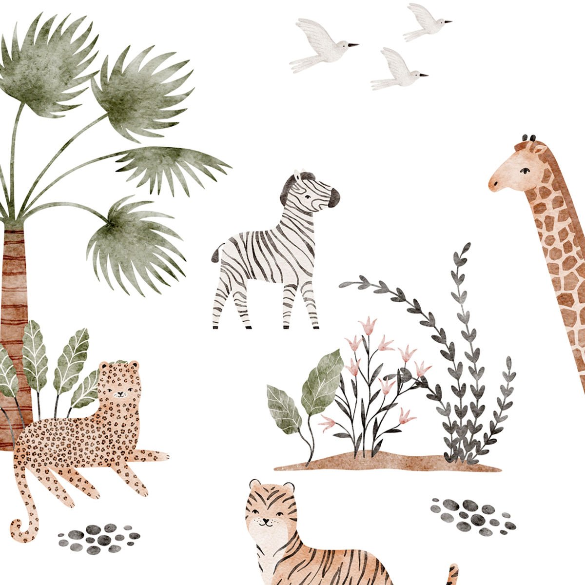 Jungle Safari Duvar Kağıdı