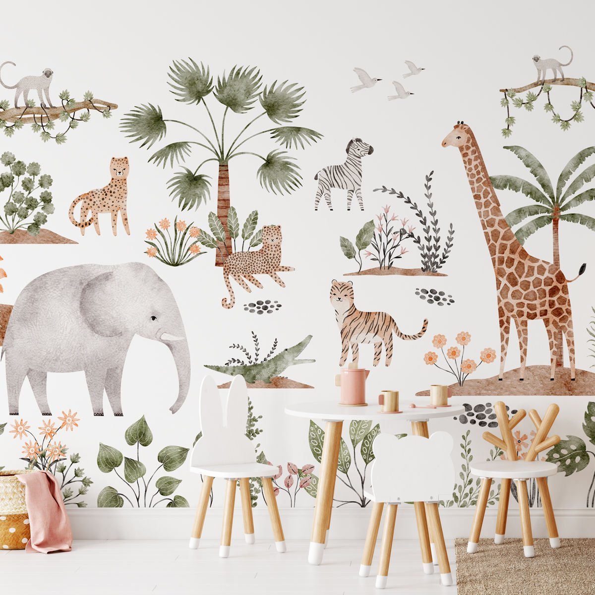 Jungle Safari Duvar Kağıdı