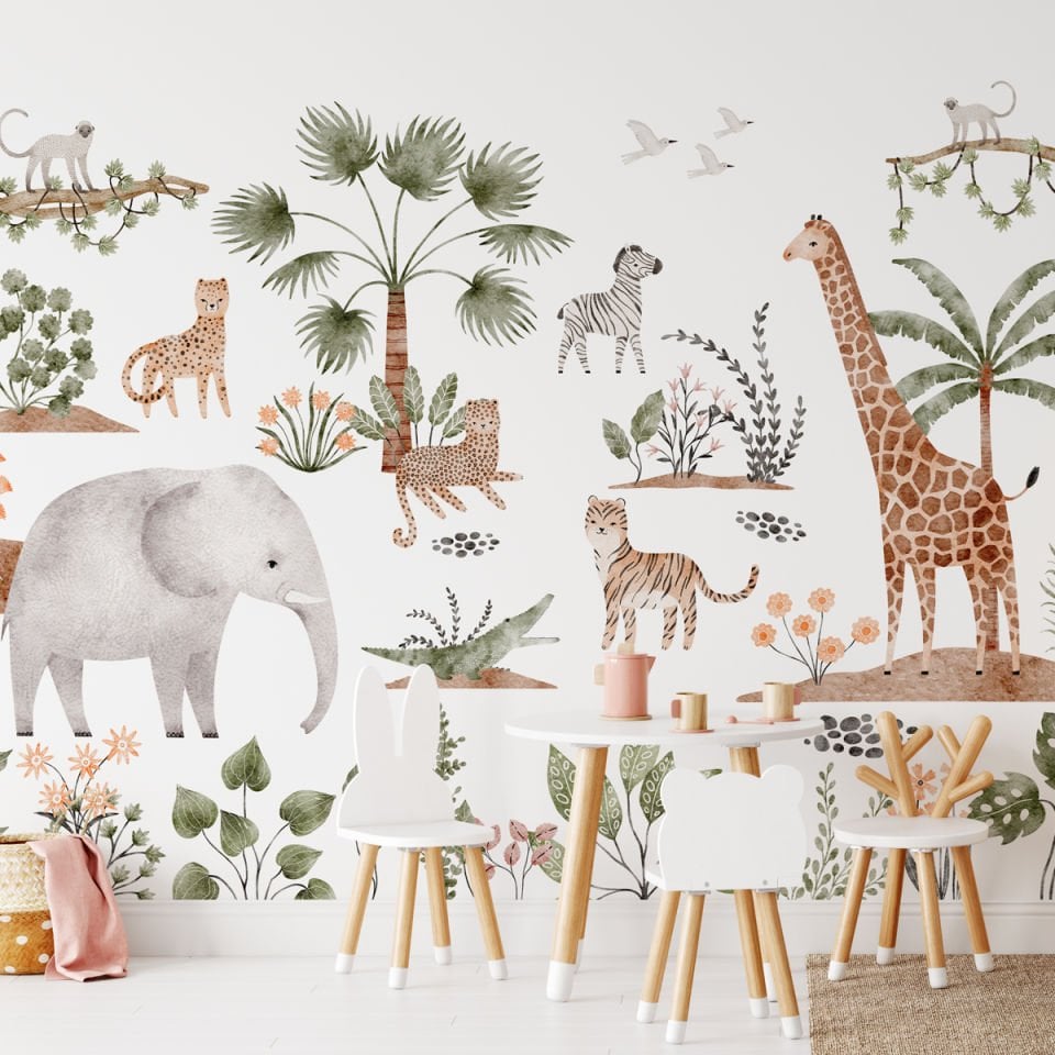 Jungle Safari Duvar Kağıdı