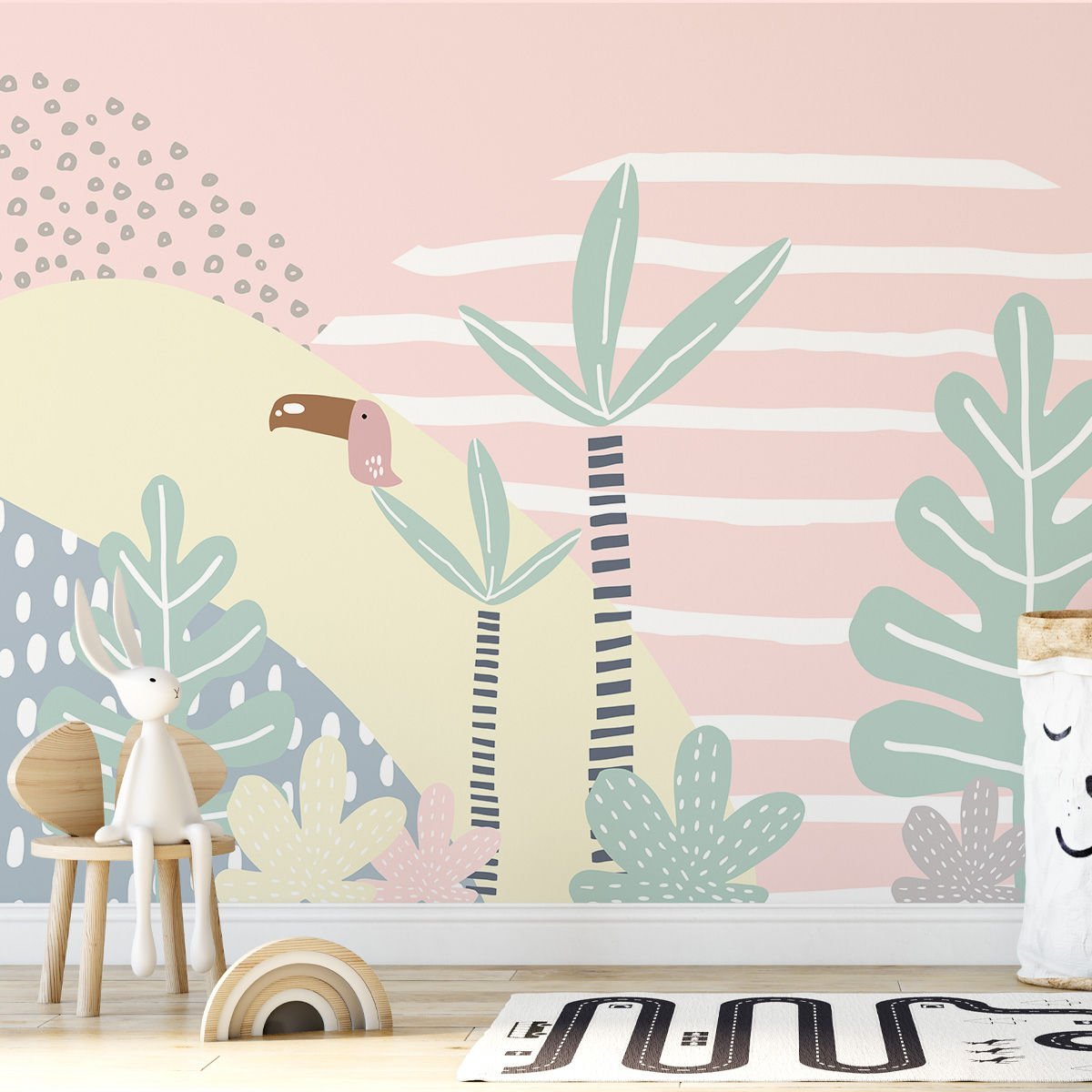 Soyut Orman Duvar Kağıdı