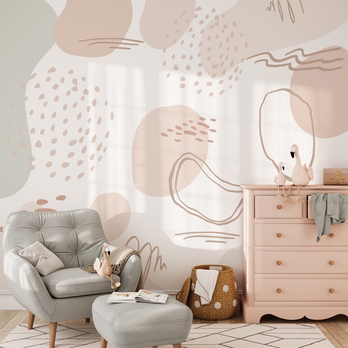 Soyut Şekiller Duvar Kağıdı