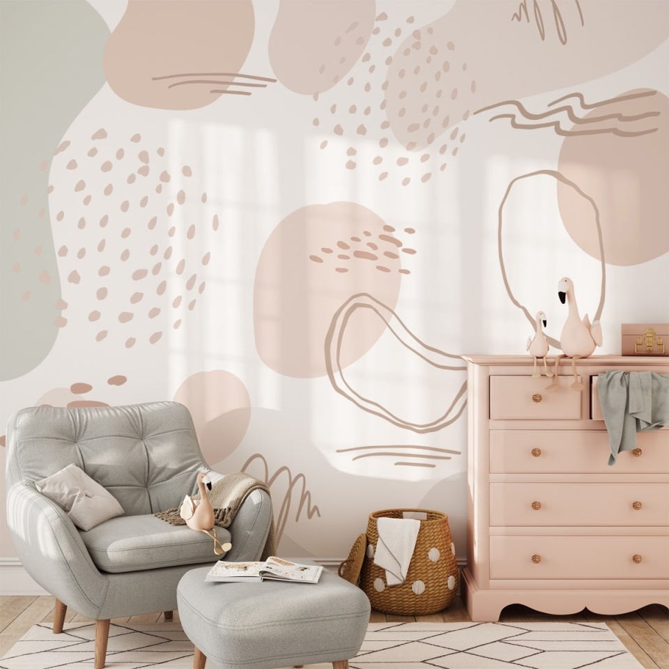 Soyut Şekiller Duvar Kağıdı