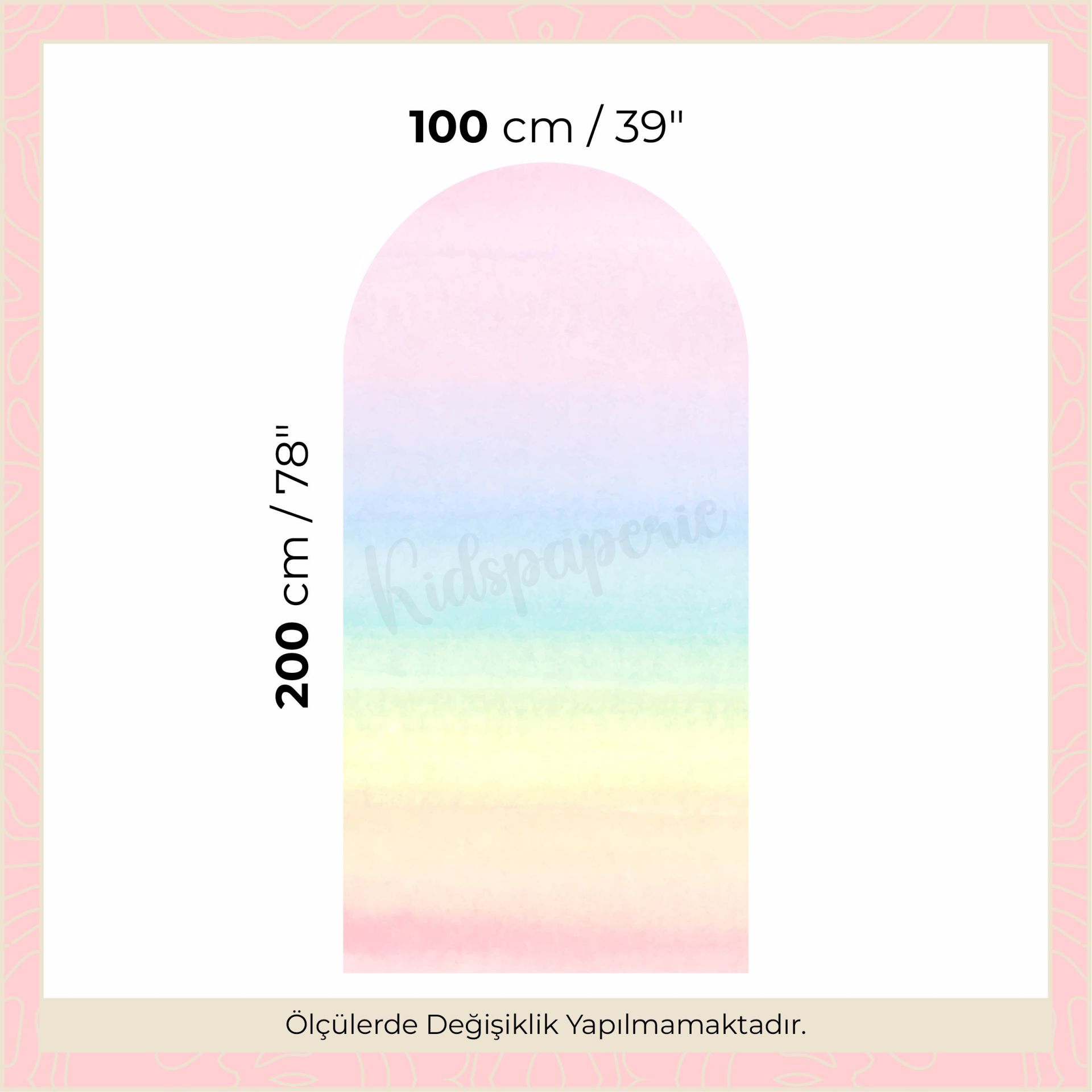 Gökkuşağı Arch Sticker