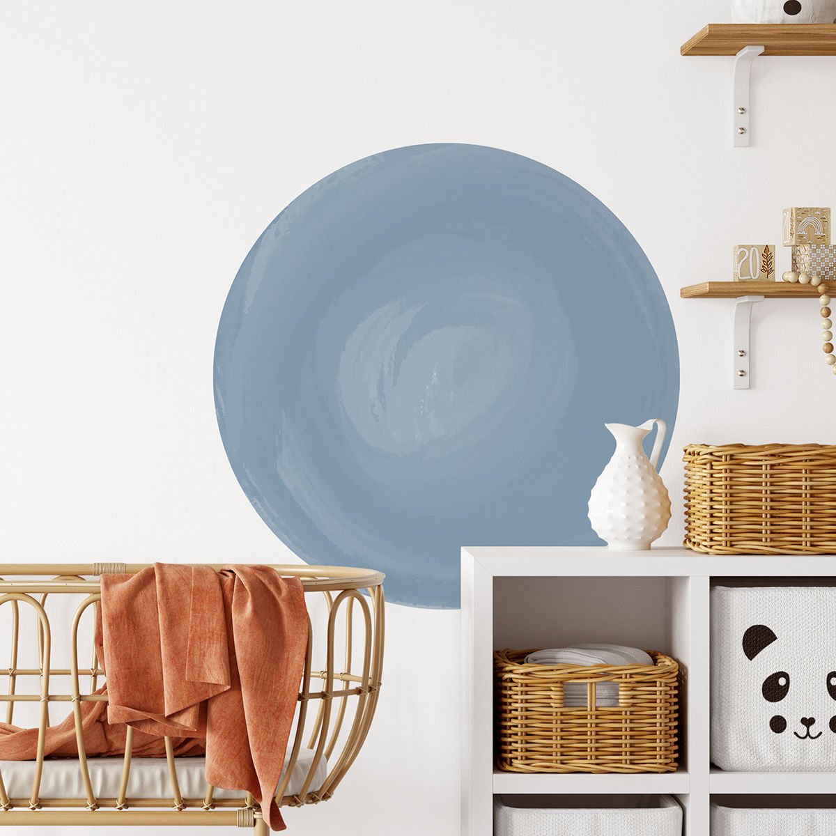 Sulu Boya Daire Sticker