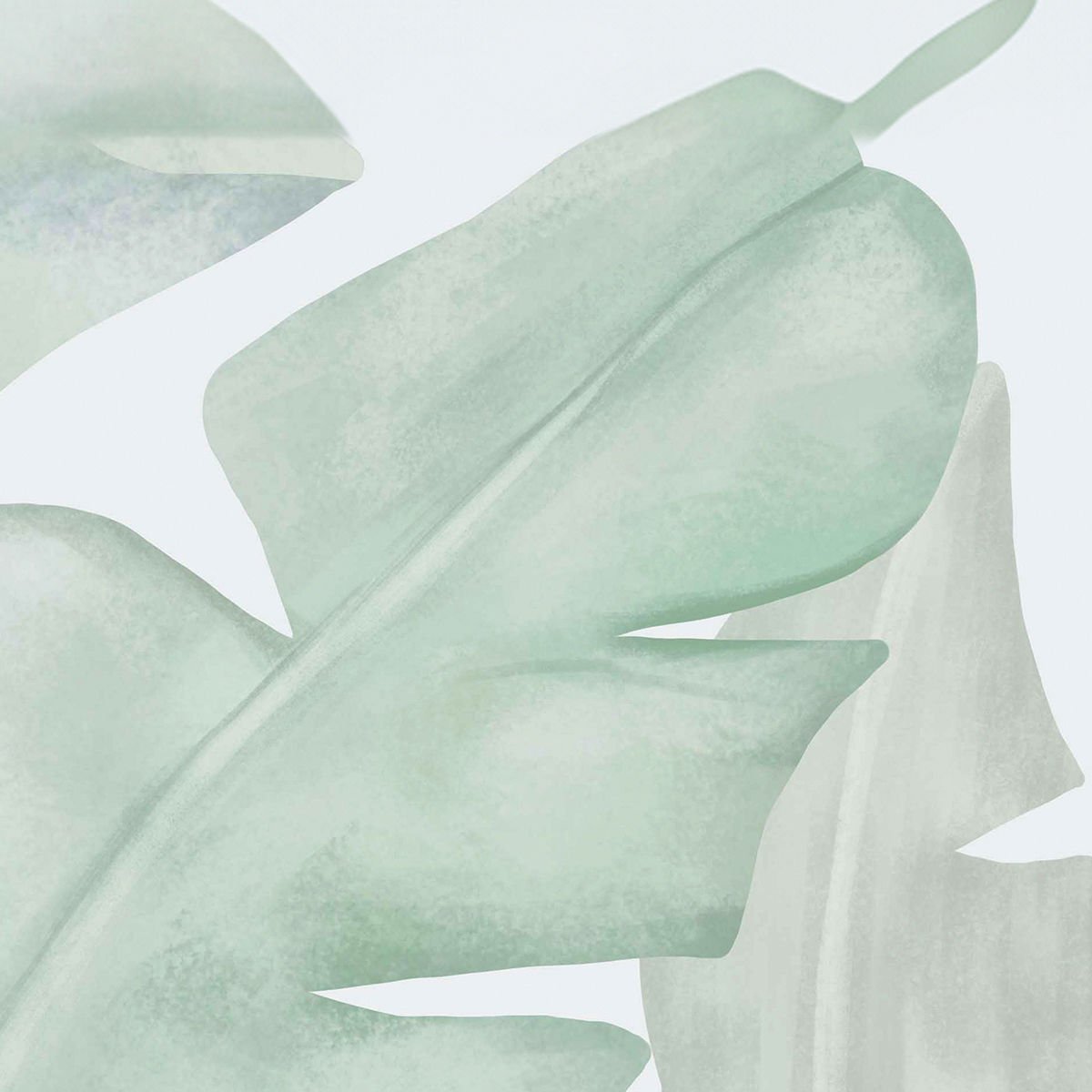 Tropikal Yapraklar Duvar Kağıdı